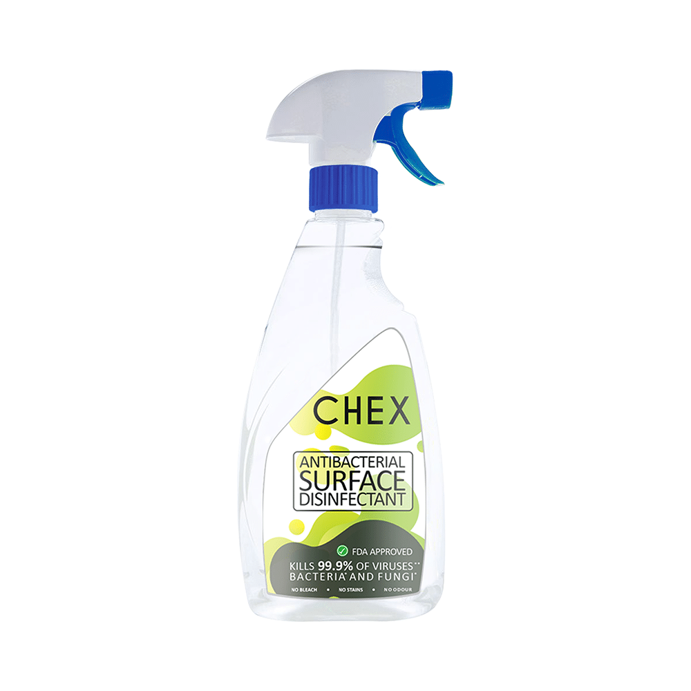 Chex Combo Pack of Fruit & Vegetable Cleanser & Antibacterial Surface Disinfectant Spray (500ml Each) - Image 3