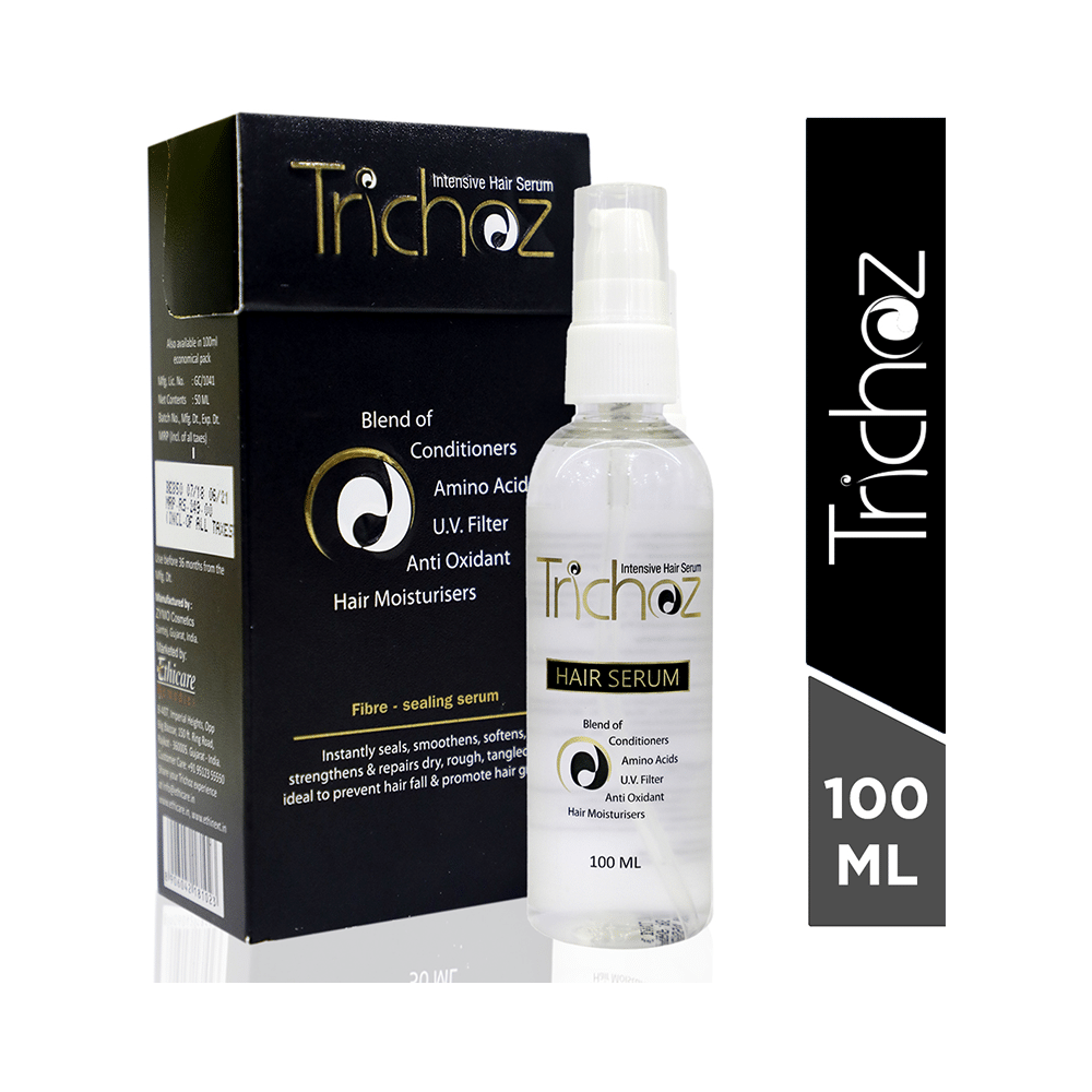 Ethicare Remedies Combo Pack of Seren Extra Mild Shampoo 100ml & Trichoz Intensive Hair Serum 100ml - Image 3