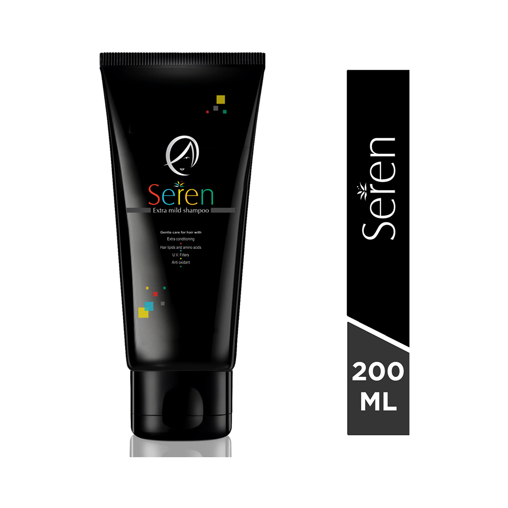 Ethicare Remedies Combo Pack of Seren Extra Mild Shampoo 100ml & Trichoz Intensive Hair Serum 100ml - Image 2