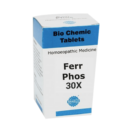 Bahola Ferr Phos Biochemic Tablet 30X - Image 1