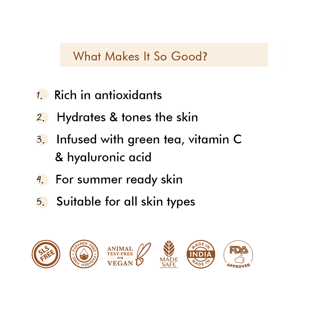 mCaffeine Summer Friendly Green Tea Purifying Kit - Image 3