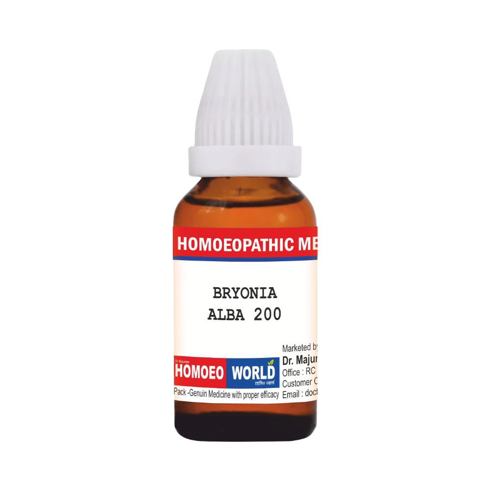 Dr. Majumder Homeo World Bryonia Alba(30ml Each) 200