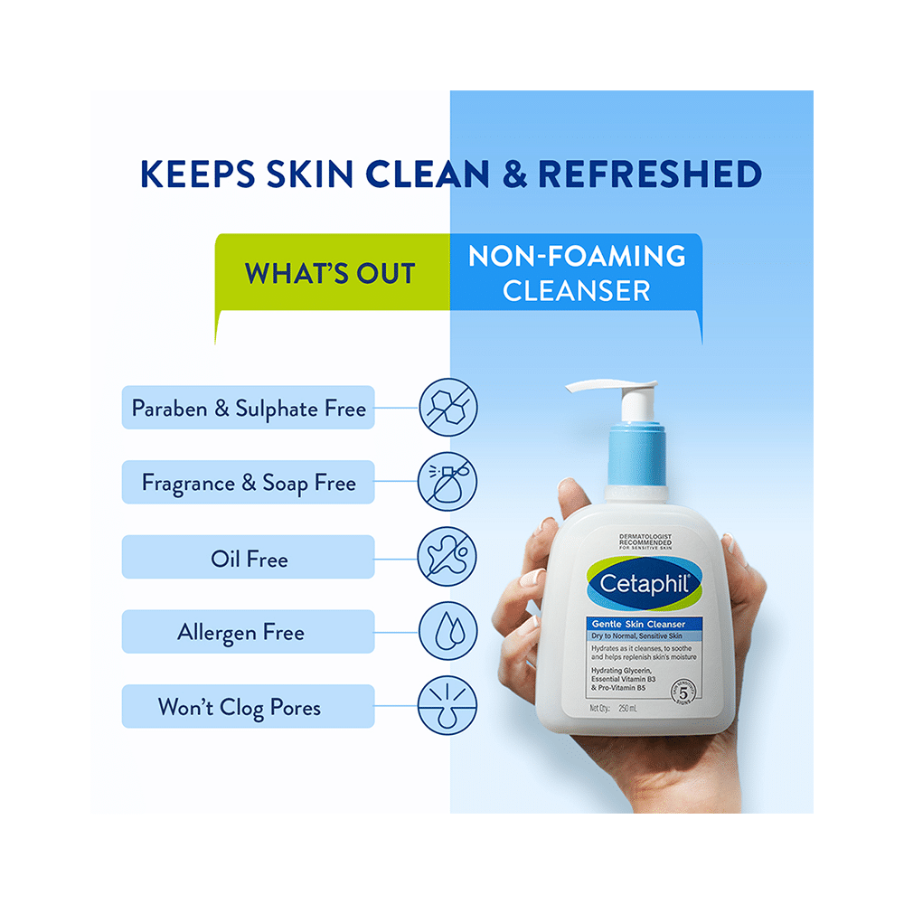 Cetaphil Gentle Skin Cleanser | For Dry to Normal, Sensitive Skin - Image 6