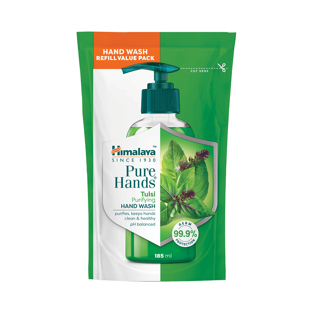 Himalaya Personal Care Tulsi Purifying Pure Hands Hand Wash Refill Pack - Image 1