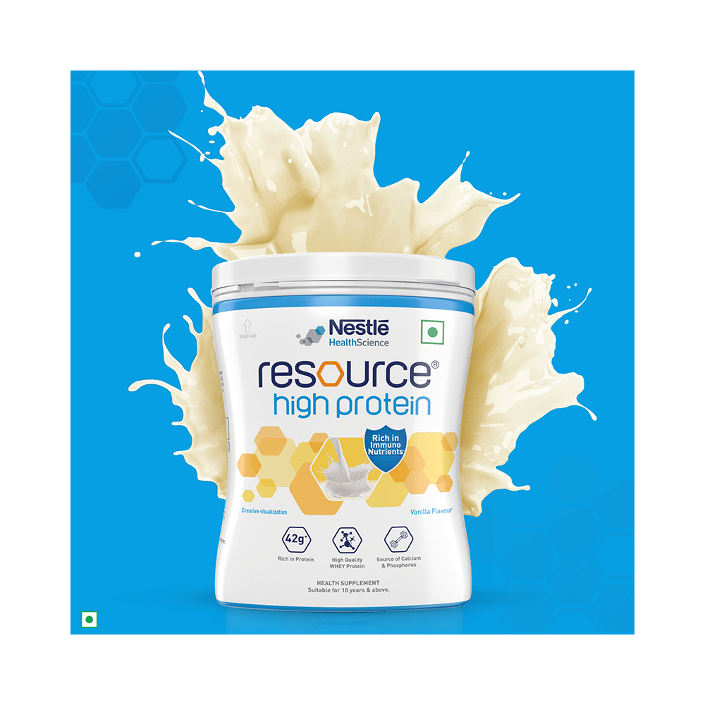 Nestle Resource High Quality Whey Protein | Flavour Powder Vanilla Rich in Immuno Nutrients - Image 7