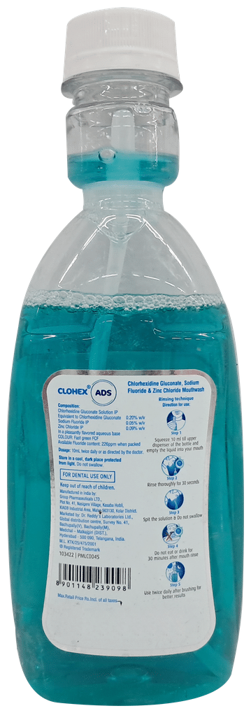 Clohex ADS Mouthwash - Image 2