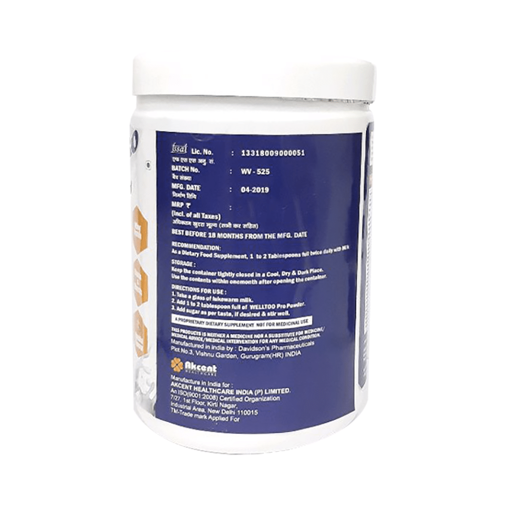 Welltoo Pro Protein Vanilla Powder - Image 2