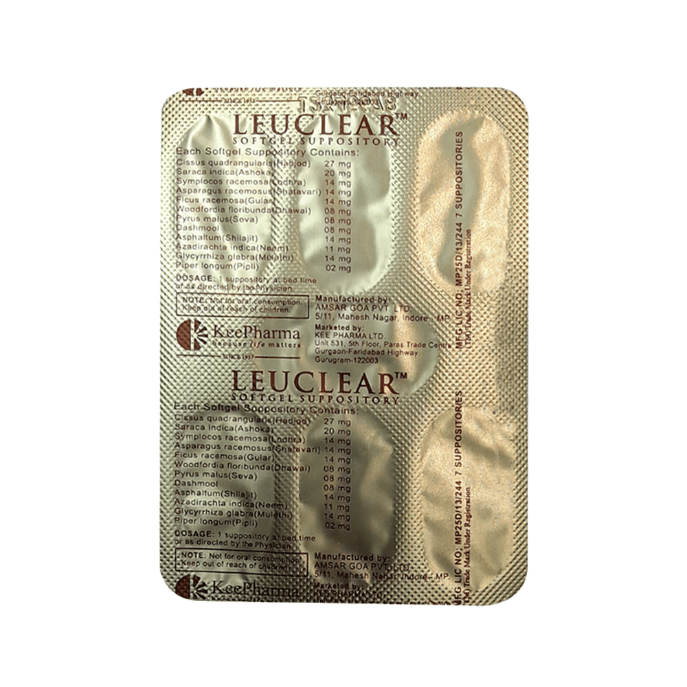 Leuclear Softgel Suppository - Image 3