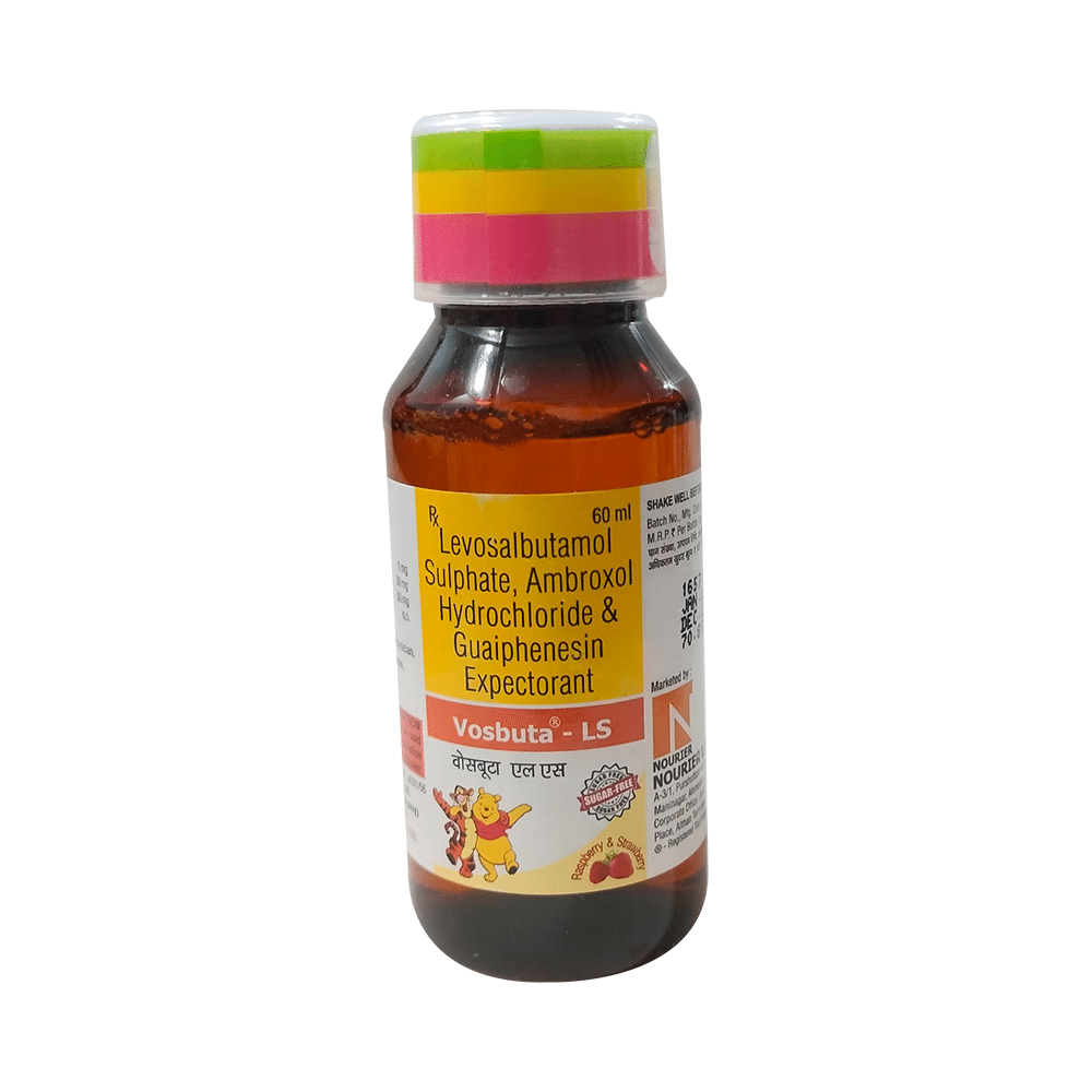 Vosbuta-LS Syrup Raspberry & Orange Sugar Free