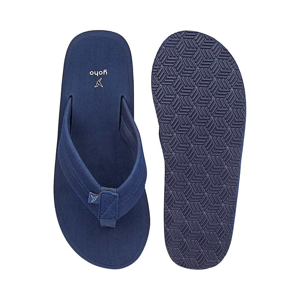 Yoho Lifestyle Doctor Ortho Soft Comfortable and Stylish Flip Flop Slippers for Women Mystery Blue 4 - Image 3