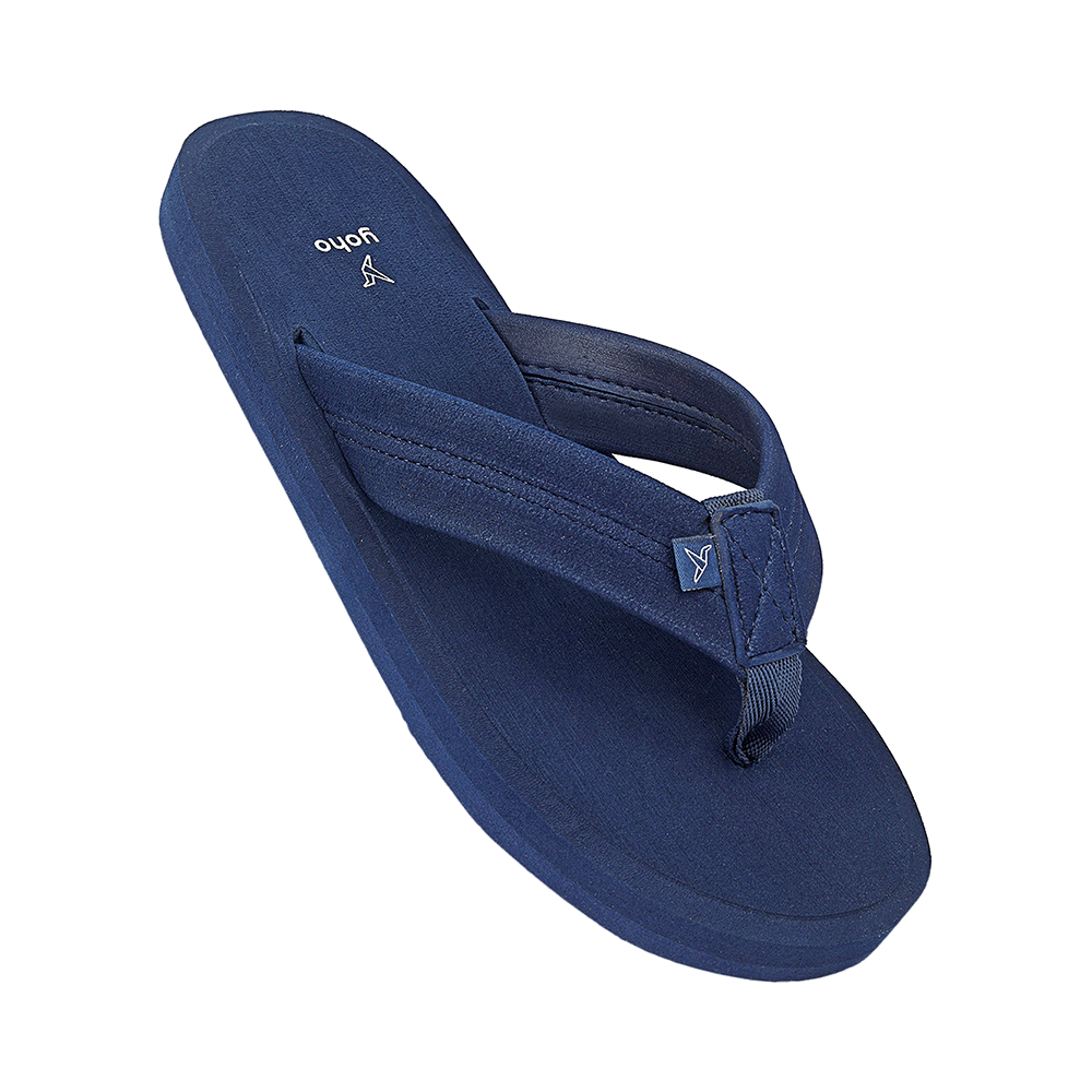 Yoho Lifestyle Doctor Ortho Soft Comfortable and Stylish Flip Flop Slippers for Women Mystery Blue 4 - Image 2