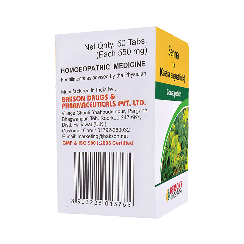 Bakson's Homeopathy Senna 1X - Image 3
