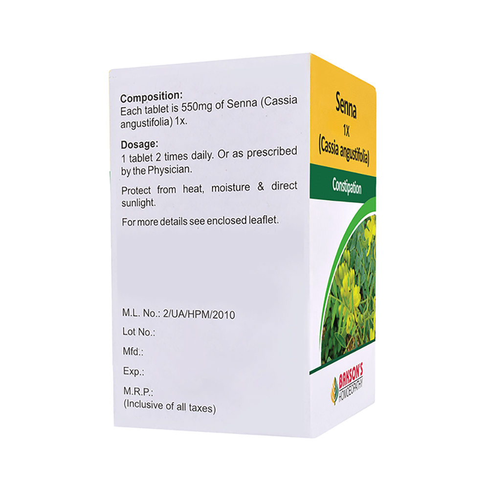 Bakson's Homeopathy Senna 1X - Image 2