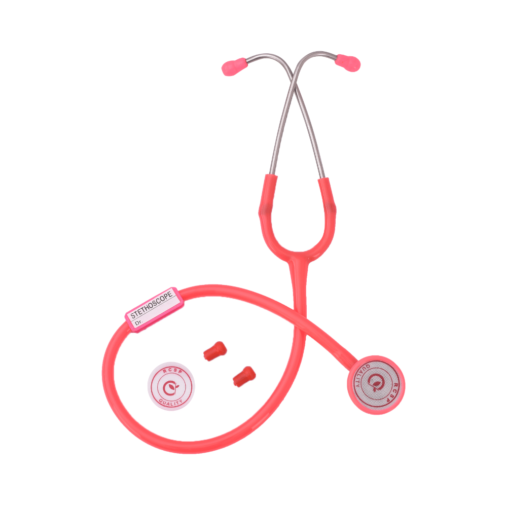 RCSP Super Excletone Stethoscope Pink - Image 1