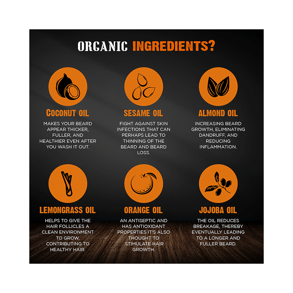 Mancode Lemon Grass Orange Oil Beard Oil - Image 6