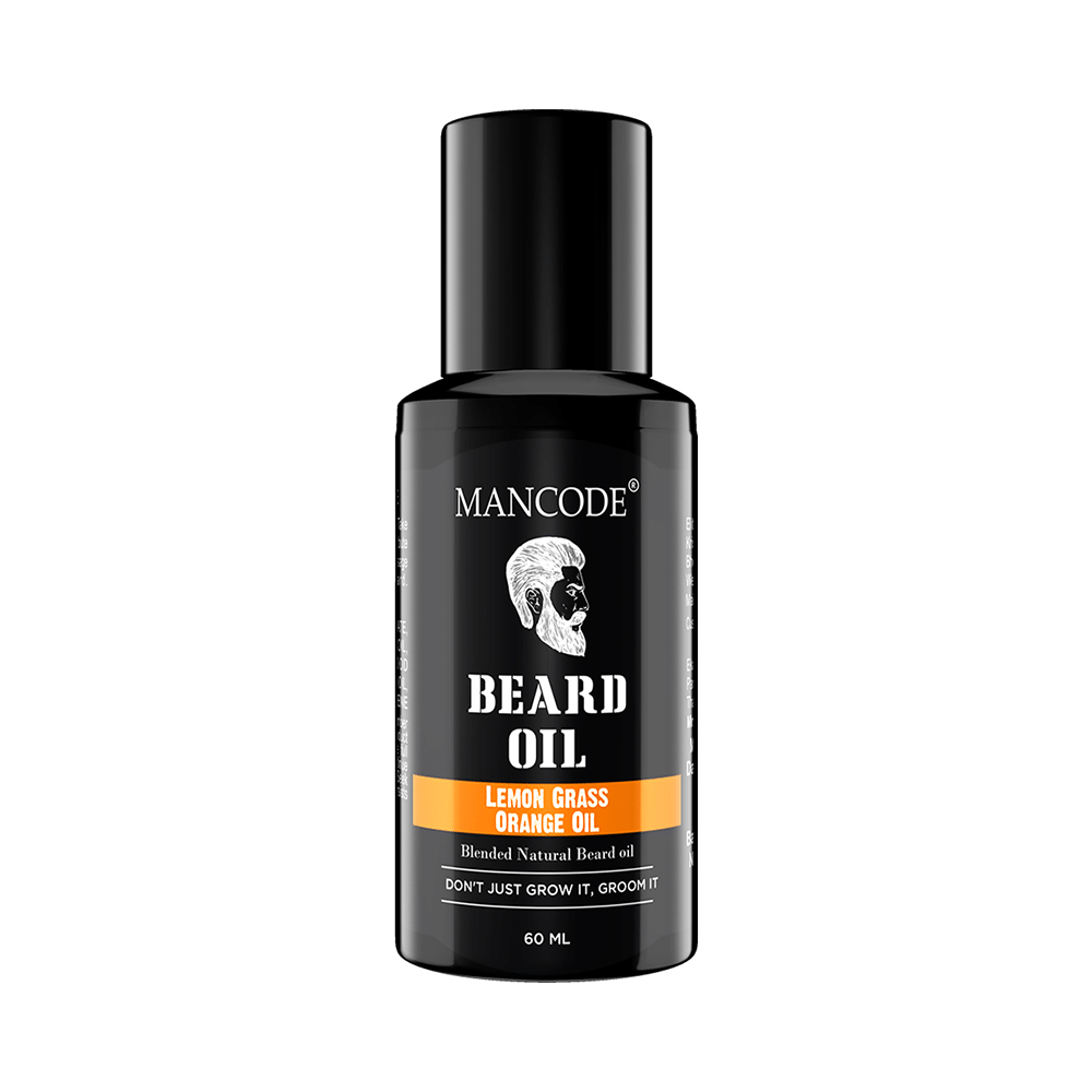 Mancode Lemon Grass Orange Oil Beard Oil - Image 2