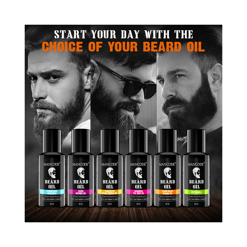 Mancode Lemon Grass Orange Oil Beard Oil - Image 8