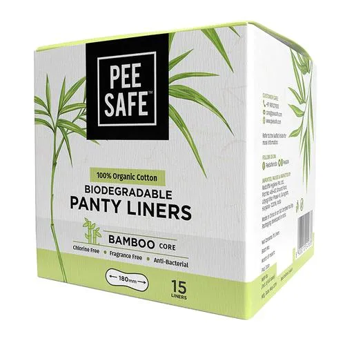 Pee Safe Biodegradable Panty Liners  - Image 1
