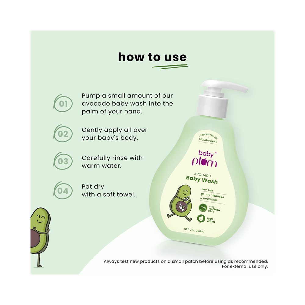 Baby Plum Avocado Baby Wash - Image 8