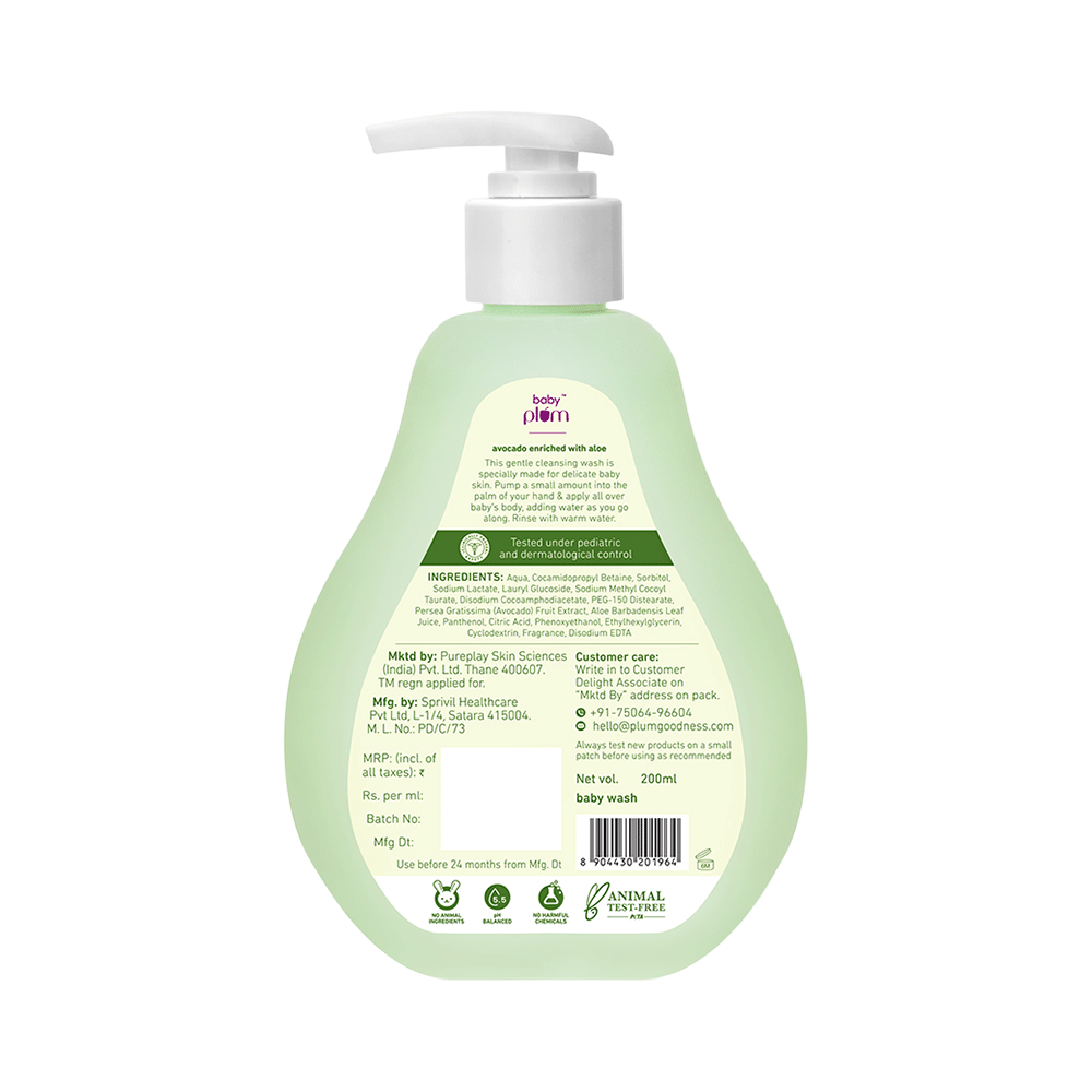 Baby Plum Avocado Baby Wash - Image 2