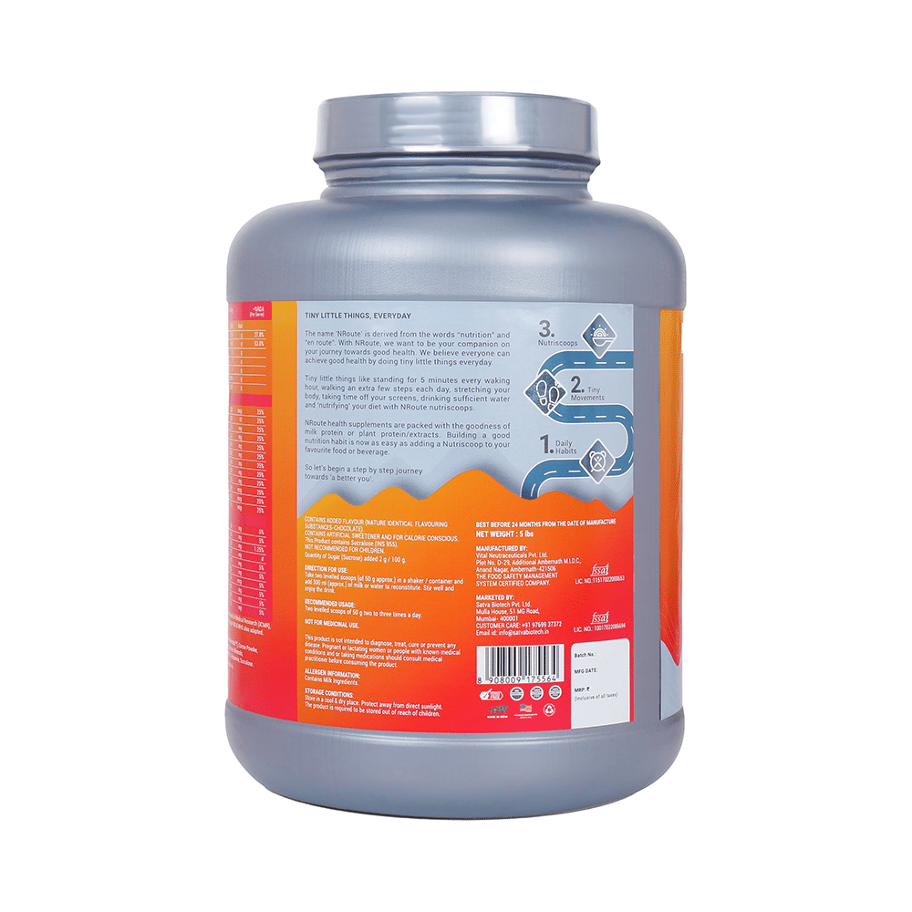 Nroute Mass Gainer Chocolate - Image 3