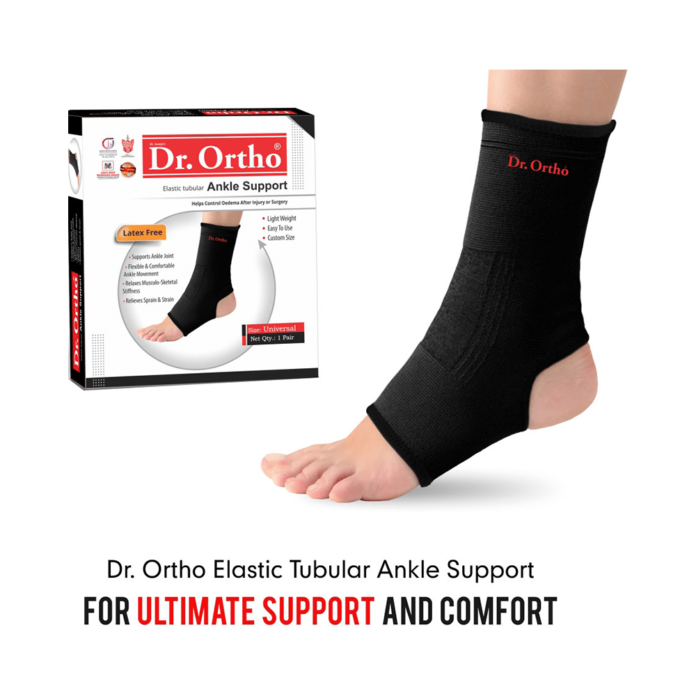 Dr Ortho Elastic Tubular Ankle Support Universal - Image 6