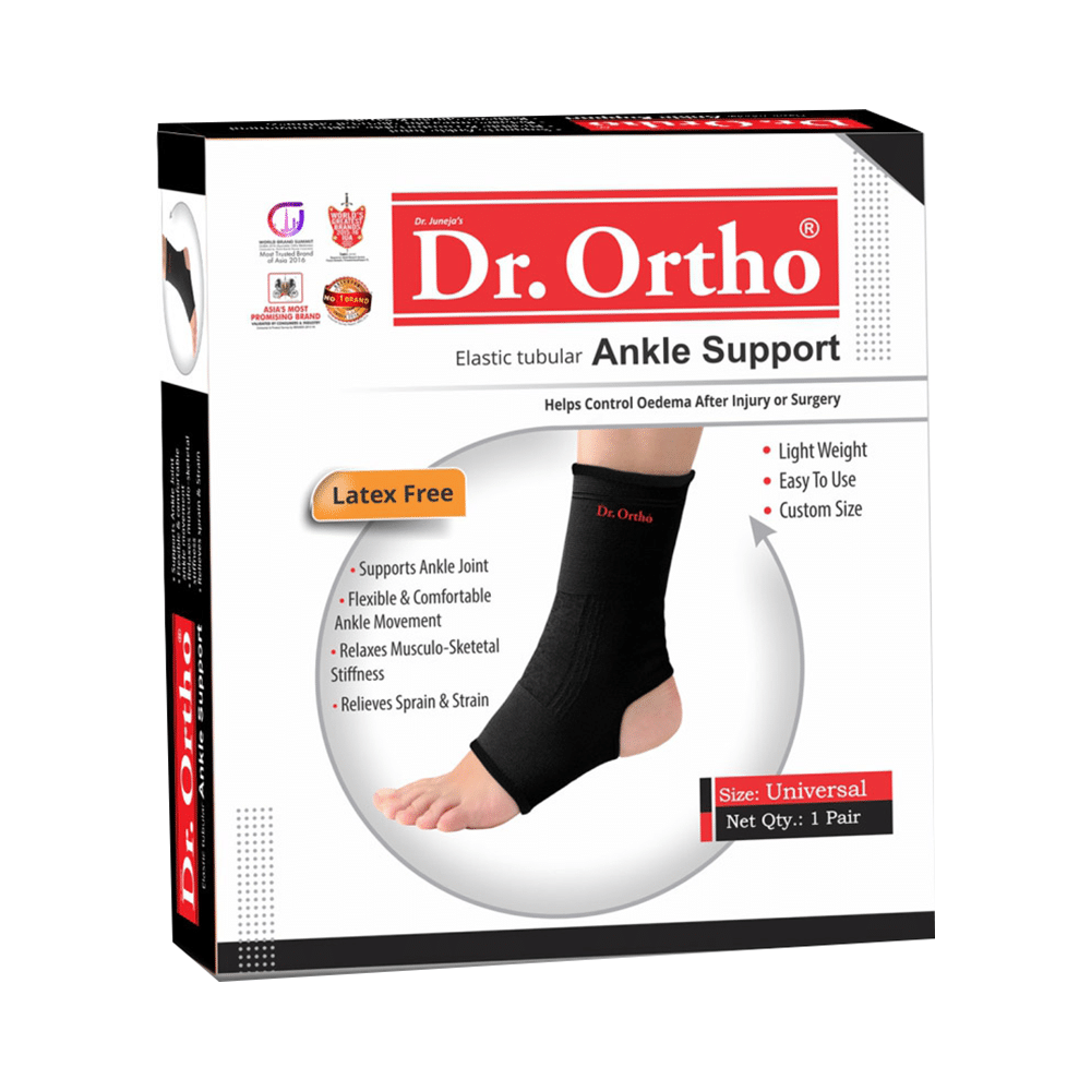 Dr Ortho Elastic Tubular Ankle Support Universal