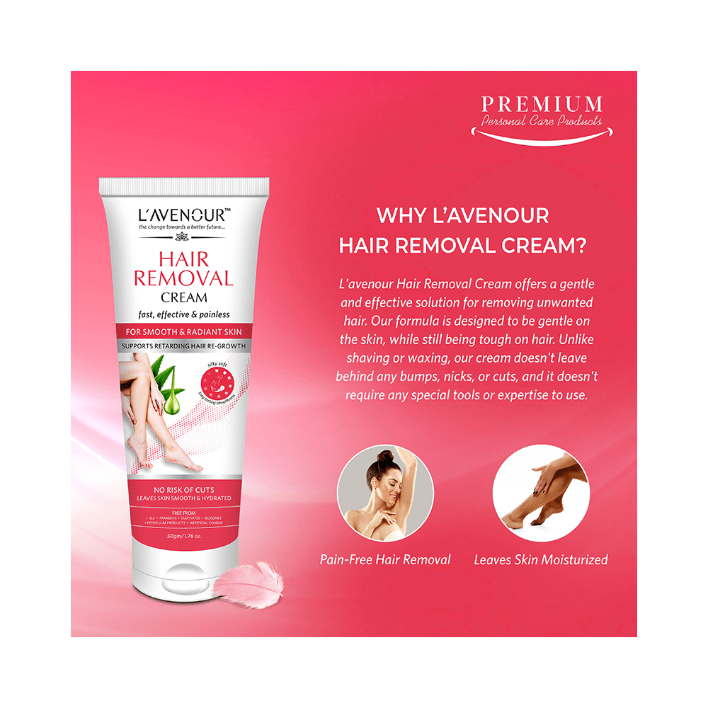 L'avenour Hair Removal Cream(50ml Each) - Image 4