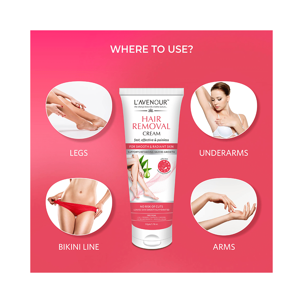 L'avenour Hair Removal Cream(50ml Each) - Image 7