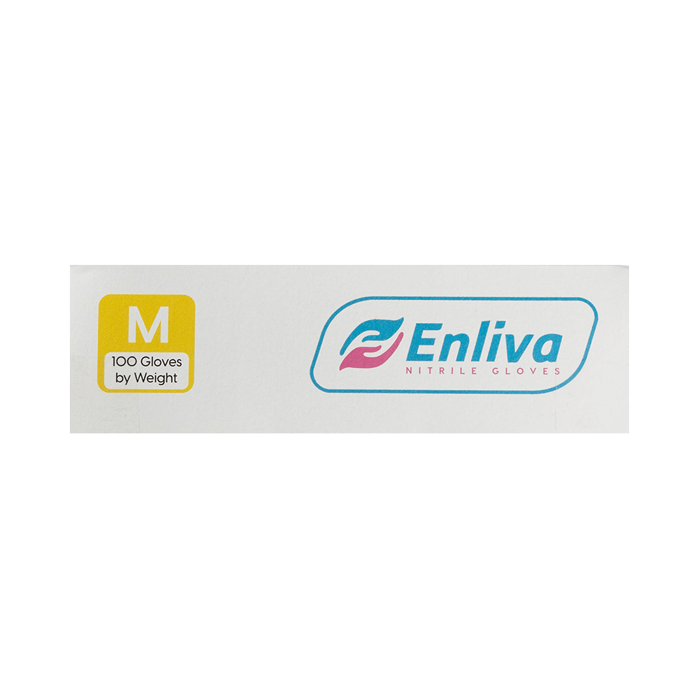 Enliva Premium Nitrile Examination Gloves Medium - Image 4