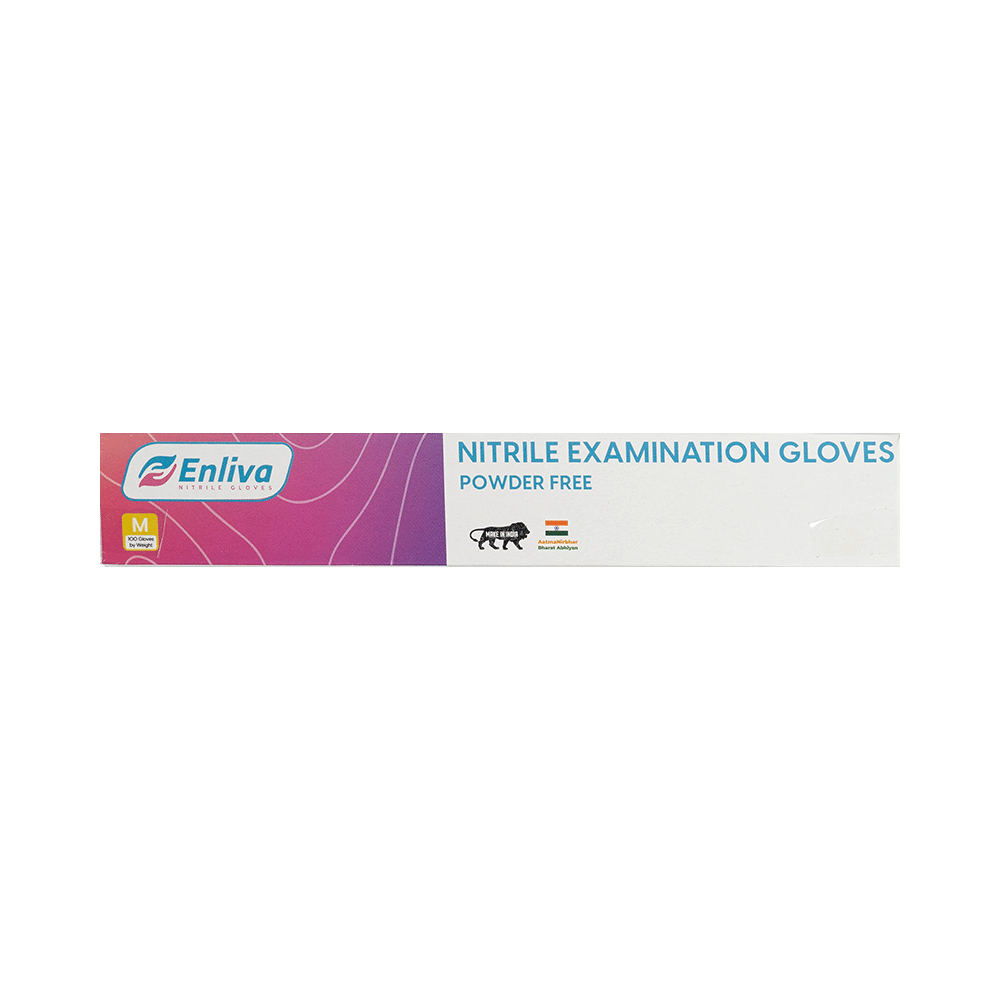 Enliva Premium Nitrile Examination Gloves Medium - Image 3