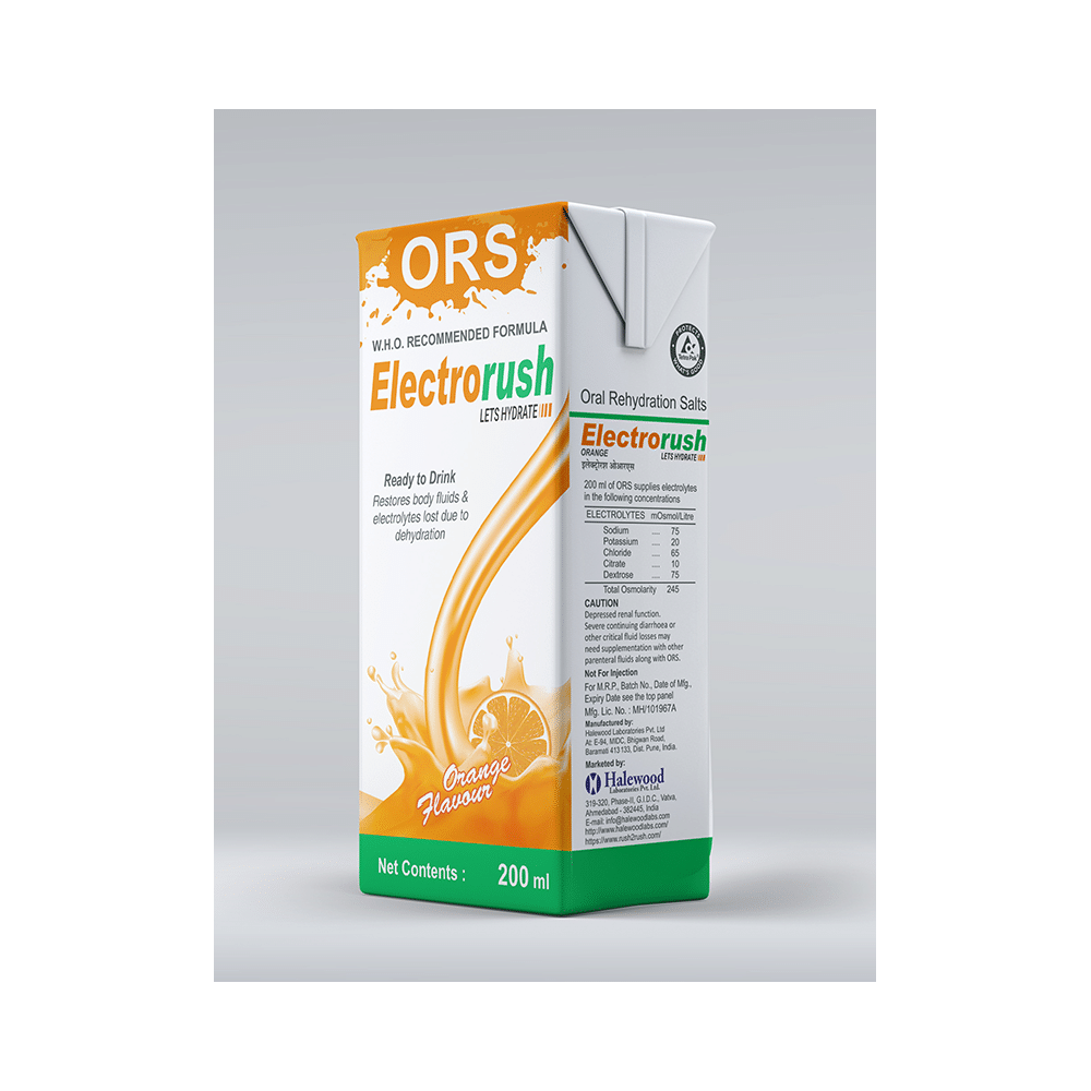 Electrorush ORS (200ml Each) Orange - Image 3