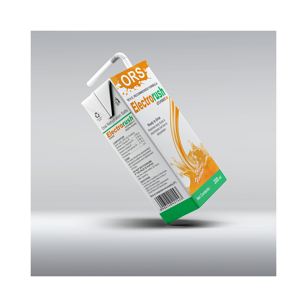 Electrorush ORS (200ml Each) Orange - Image 6