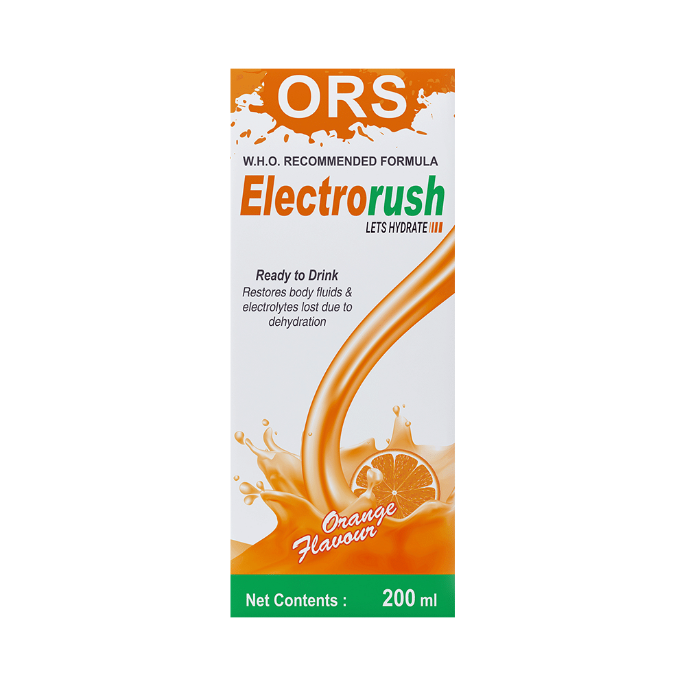 Electrorush ORS (200ml Each) Orange - Image 1