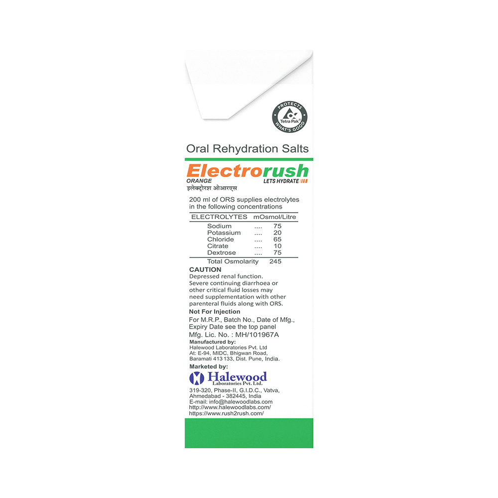 Electrorush ORS (200ml Each) Orange - Image 2