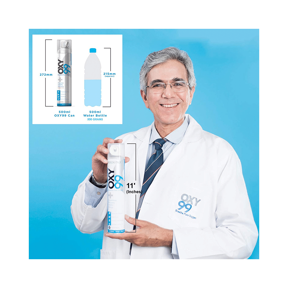 Oxy99 Portable Oxygen Can (6ltr Each) with 1 Mask - Image 4