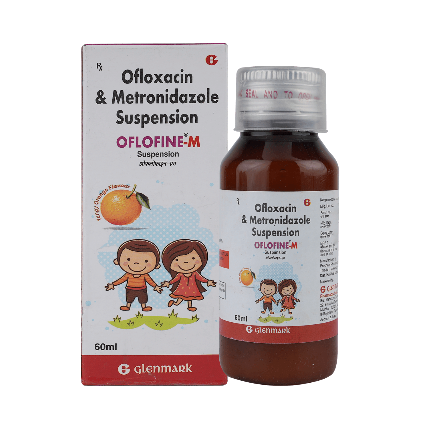 Oflofine M Oral Suspension Tangy Orange - Image 1