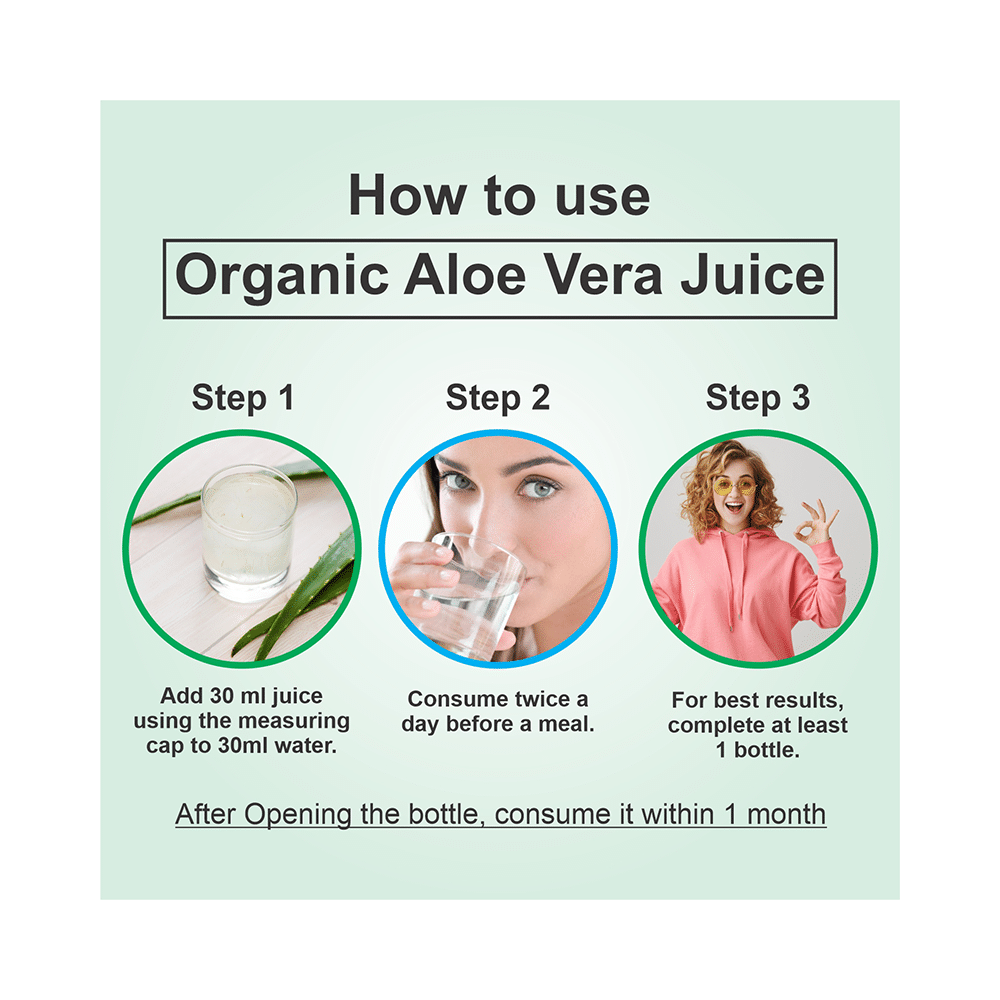 TreasureHerbs Organic Aloe Vera Juice Litchi - Image 7