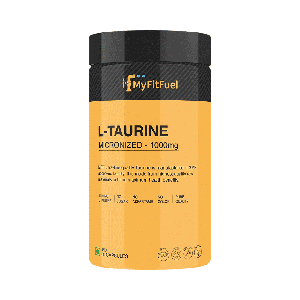 MyFitFuel L-Taurine Micronized-1000mg Capsule - Image 1