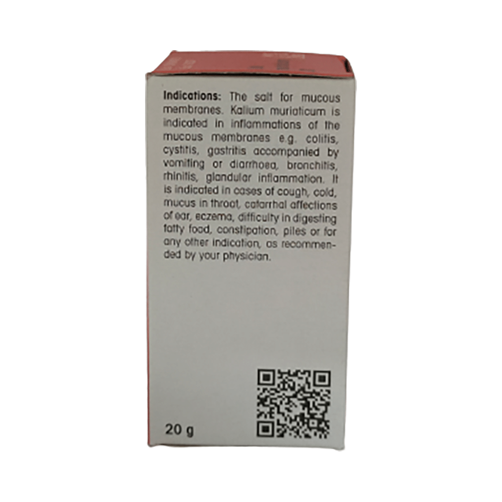 Dr Reckeweg &Co.gmbH Kali Muricaticum Biochemic Tablet 3X - Image 2