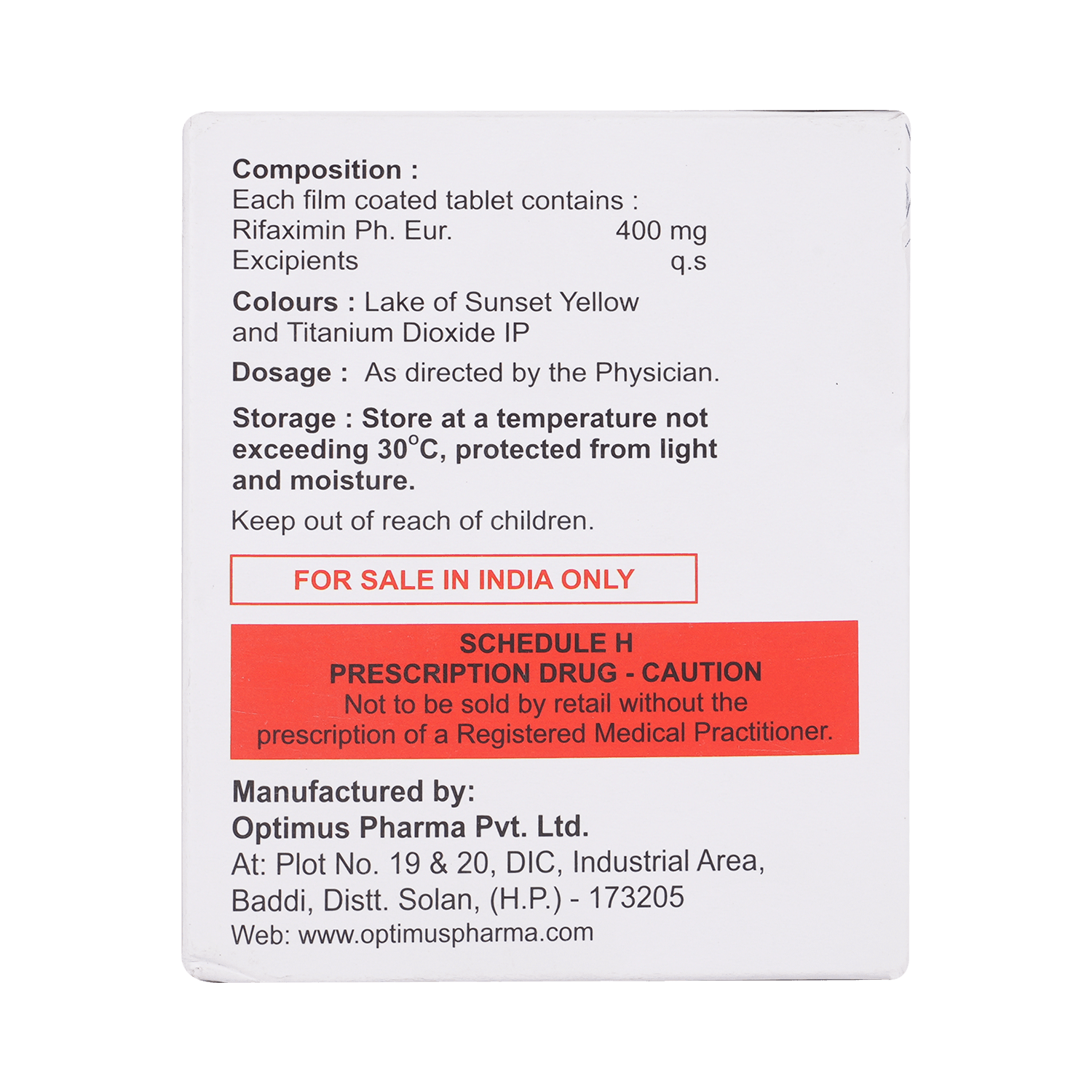 Rifaset 400 Tablet - Image 3