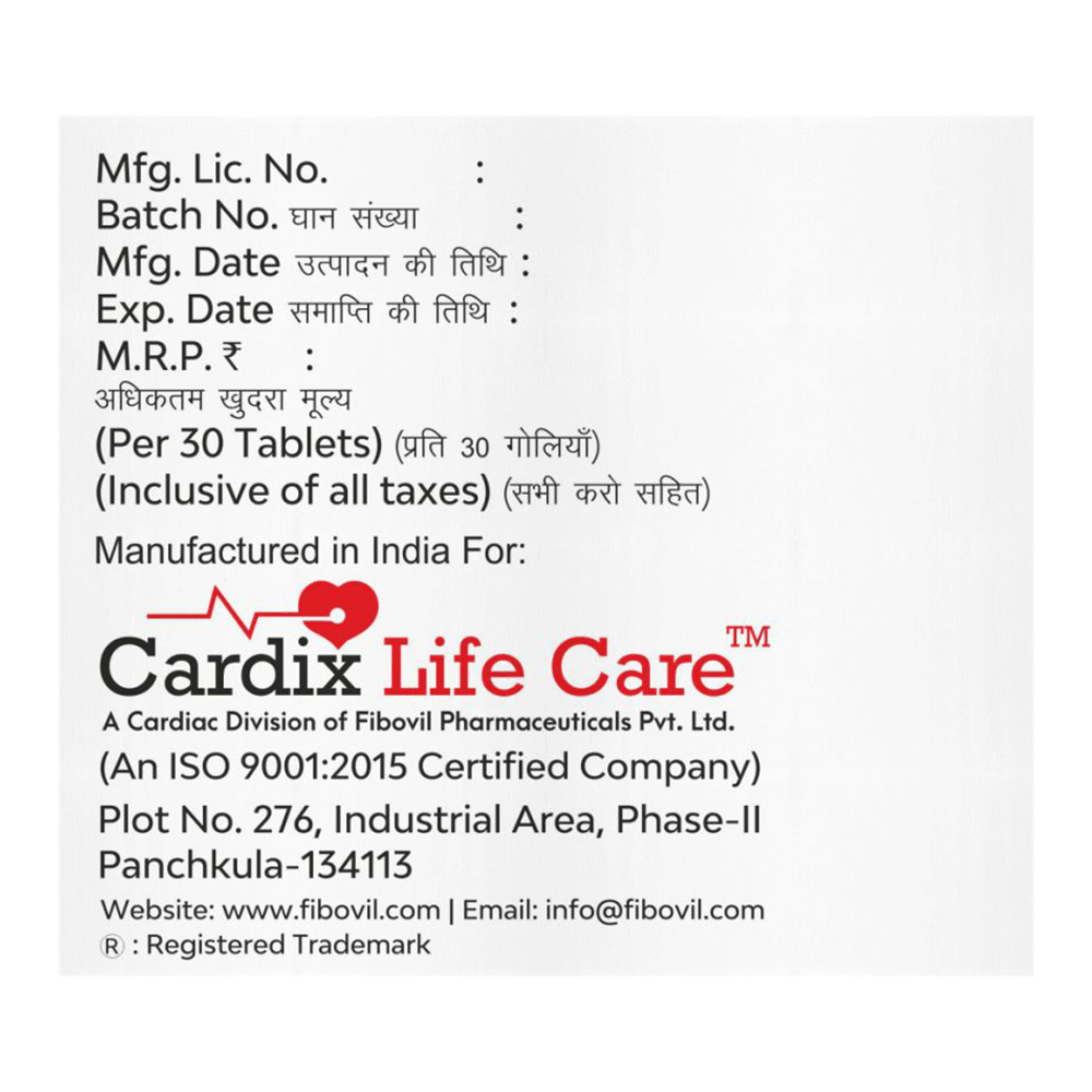 Nitrovil 6.4mg Tablet - Image 3