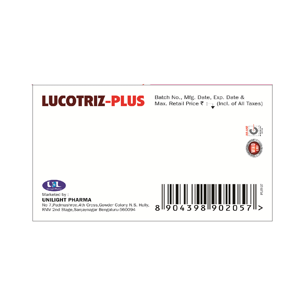 Lucotriz-Plus Tablet - Image 3