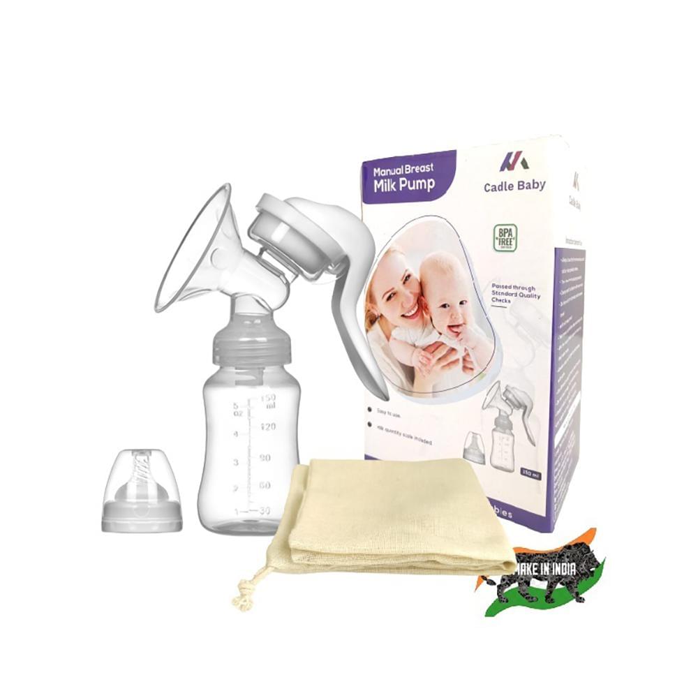 Cadle Baby White Manual Breast Pump - Image 3