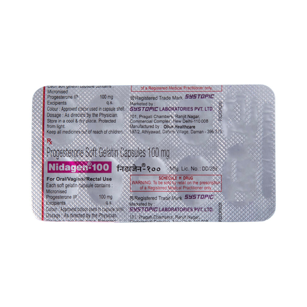 Nidagen 100 Capsule - Image 5