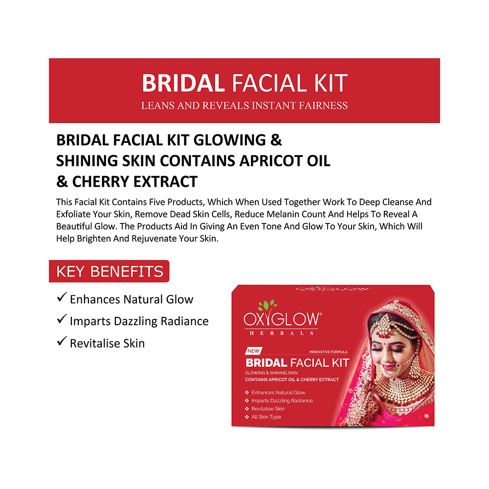 Oxyglow Herbals Bridal Glow Facial Kit - Image 3