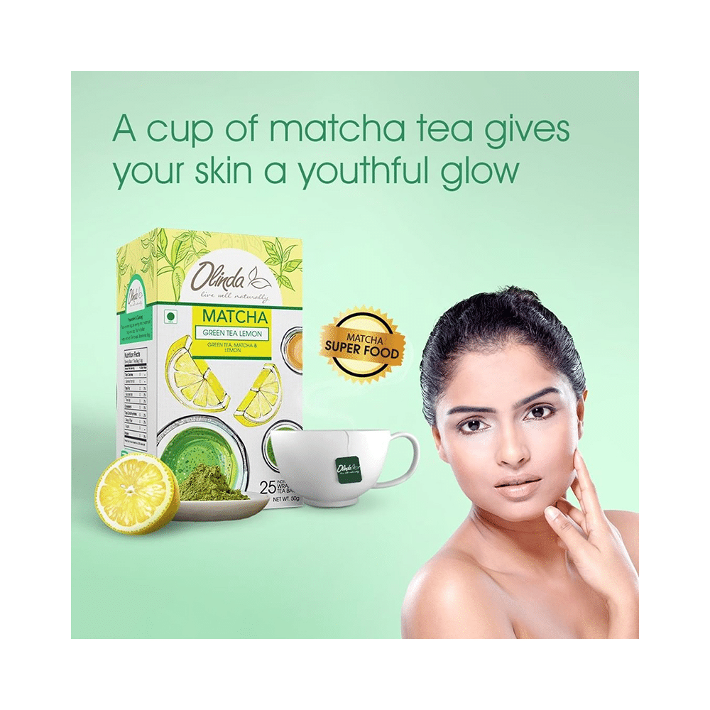 Olinda Matcha Green Tea (2gm Each) Lemon - Image 6
