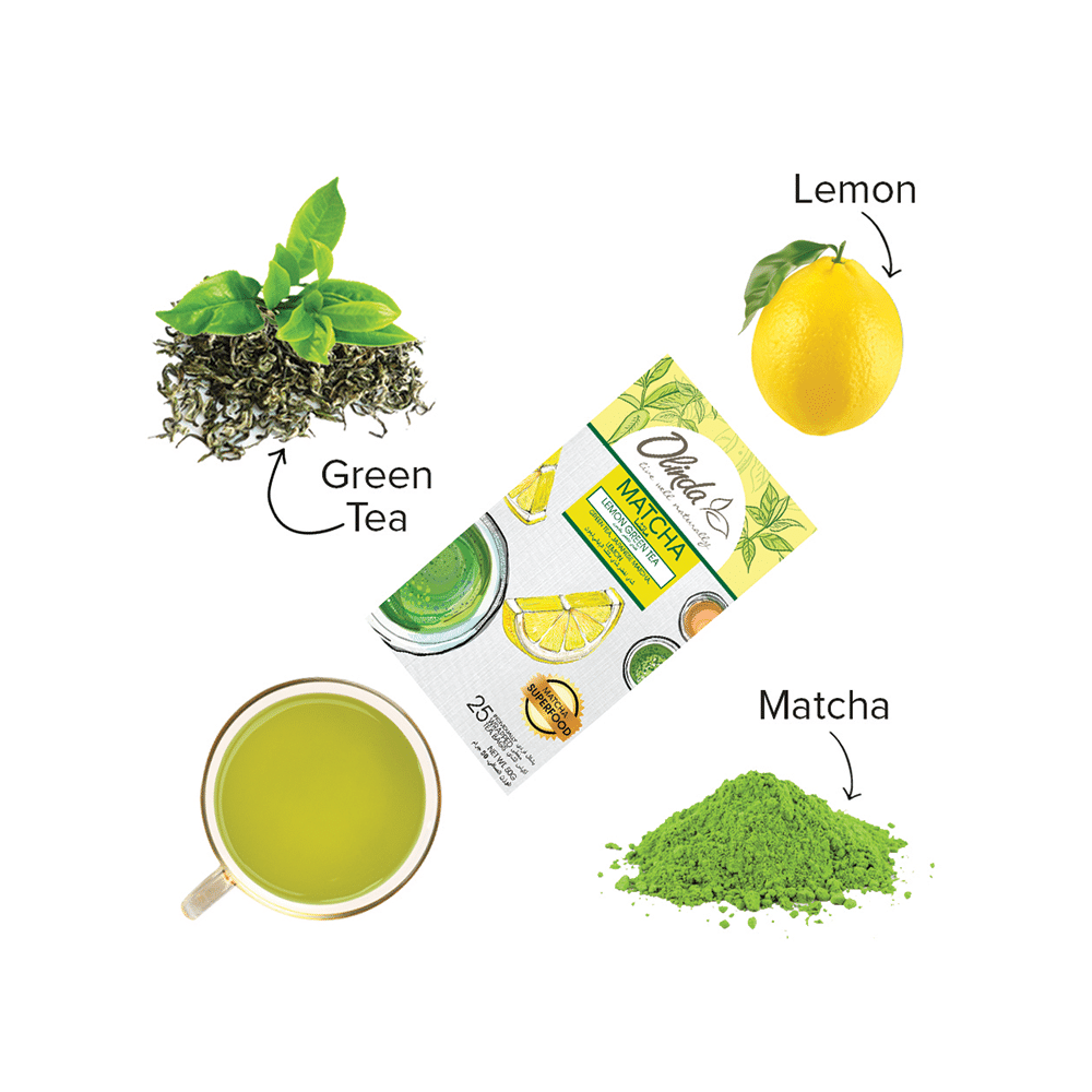 Olinda Matcha Green Tea (2gm Each) Lemon - Image 7