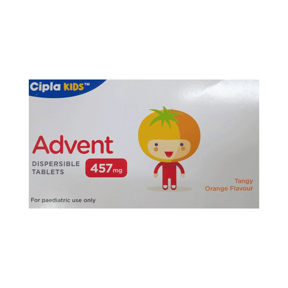 Advent 457mg Tablet DT Tangy Orange - Image 1