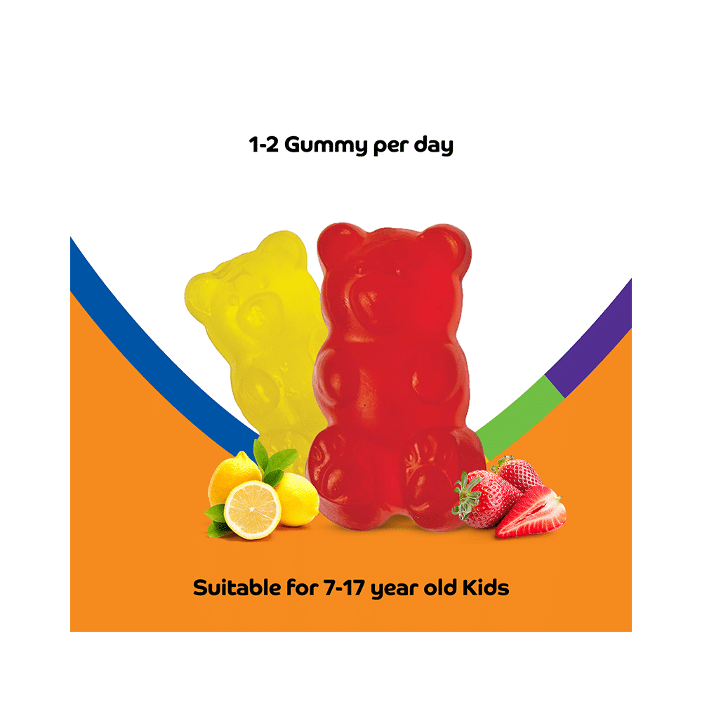 Health OK Multivitamin and Multimineral Gummies | For Normal Growth, Bones & Immunity - Image 7